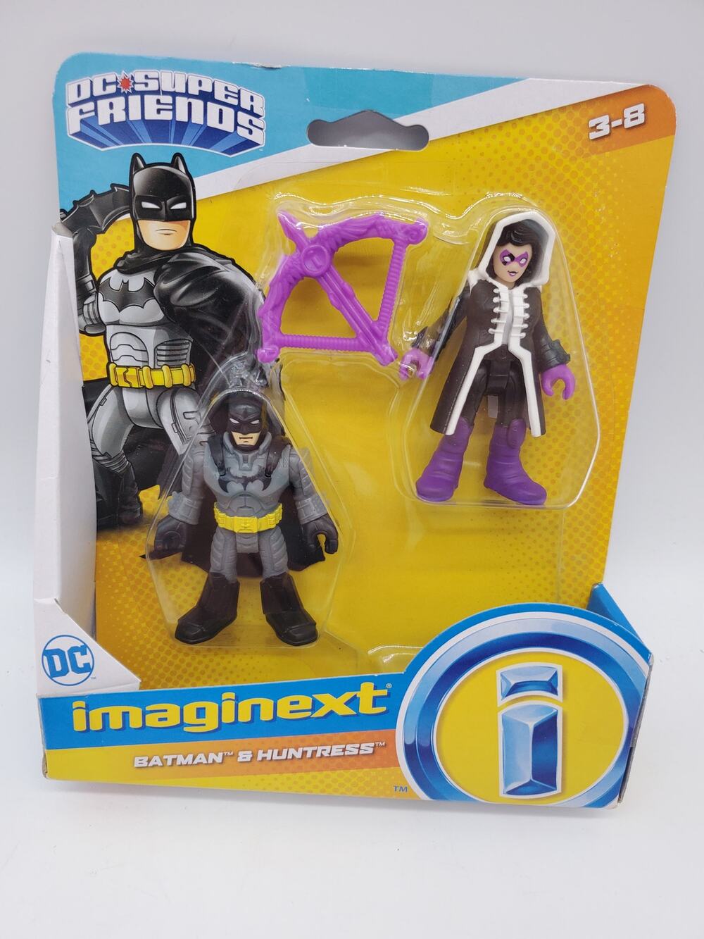 Imaginext - Batman and Huntress - DC Action Figures